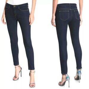 MK Michael Kors Izzy Skinny stretchy Ankle Dark Wash Jeans NWT SZ 12